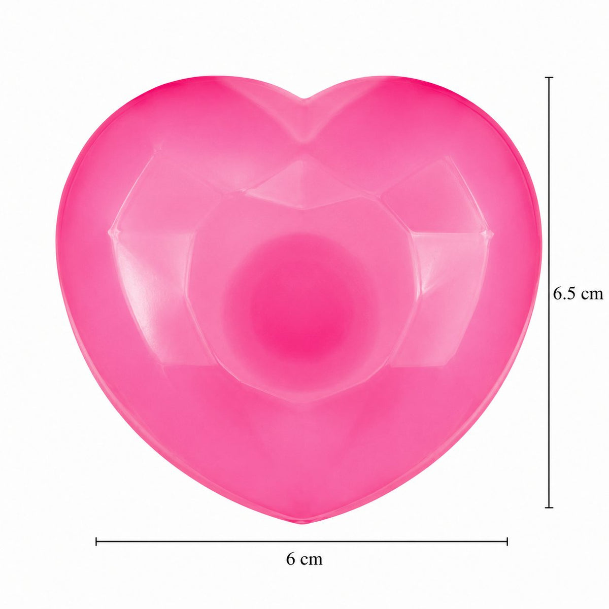 Jucarie Antistres Inima Diamant 3D, Squishy Senzorial cu Revenire Lenta, Spuma Elastica Premium, 6.5x6x3.5 cm, Roz