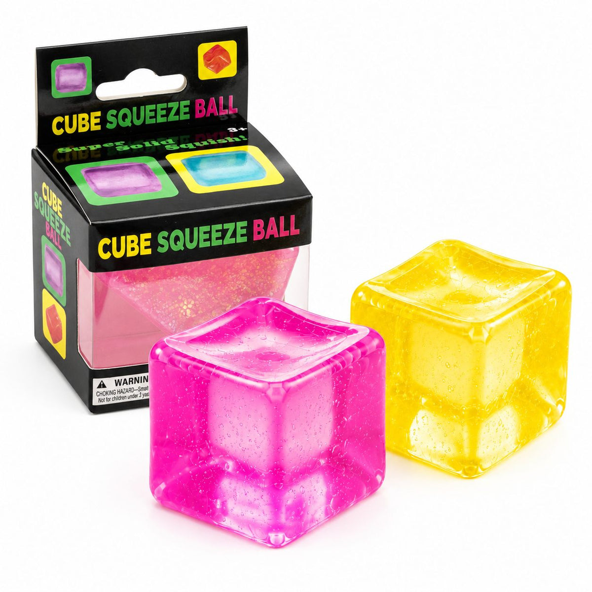 Jucarie Squishy Antistres, Cub Fidget Dumpling Senzorial, Comprimabil cu Revenire, Termoplastic, 5x5x5 cm, Culori Random