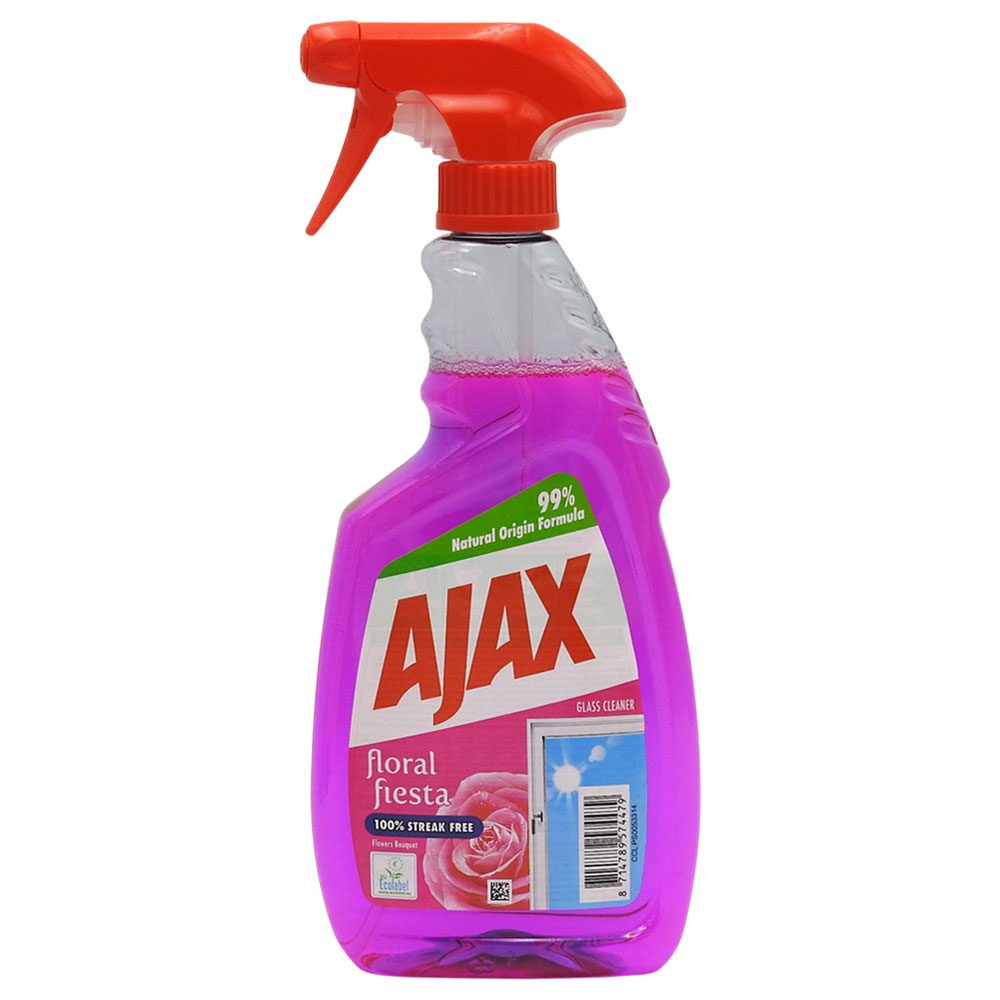 Ajax, Soluție Curățare Geamuri, Parfum Flower, 500 ml