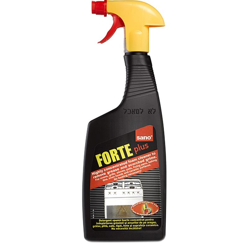 Sano Forte Plus Solutie Degresanta Triumf pentru Aragaz si Gratar, Formula Concentrata, Pulverizator, 750 ml