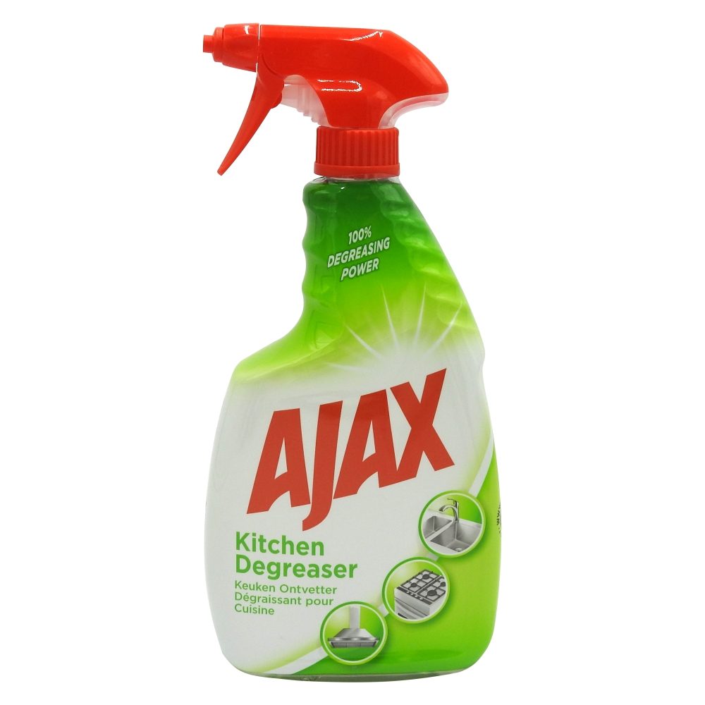 Ajax Soluție de Curățat Bucătăria Optimal 7, Degresant Puternic, Igienizare Suprafețe Multiple, Pulverizator, 750 ml