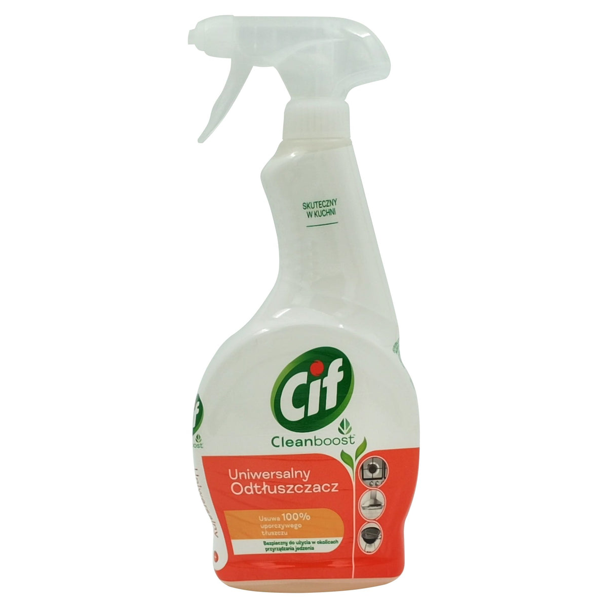 Cif Degresant Universal, Spray Curatare cu Otet si Bicarbonat, Formula Activa Impotriva Grasimii, Flacon 500 ml