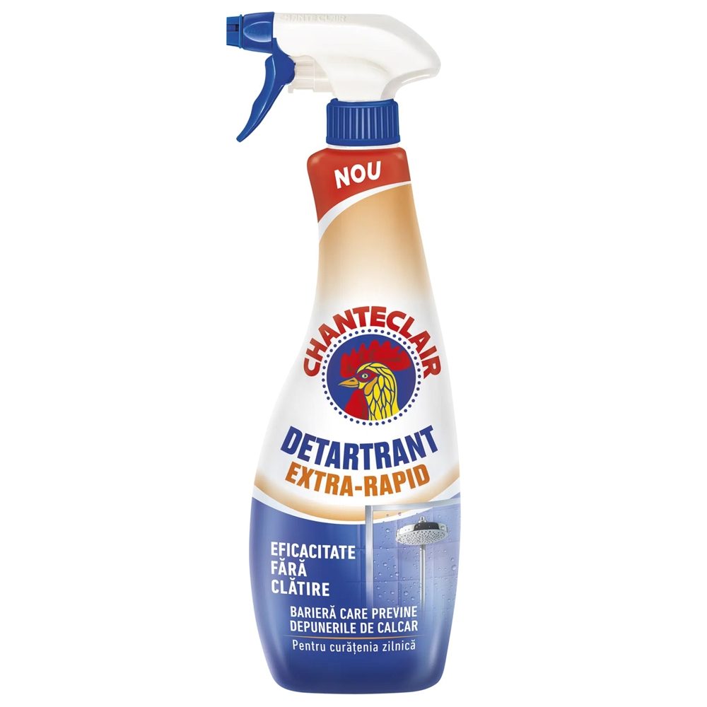 Chante Clair, Spray Anticalcar Extra Rapid, Soluție Curățare Universală, Formulă Puternică, Flacon 625 ml