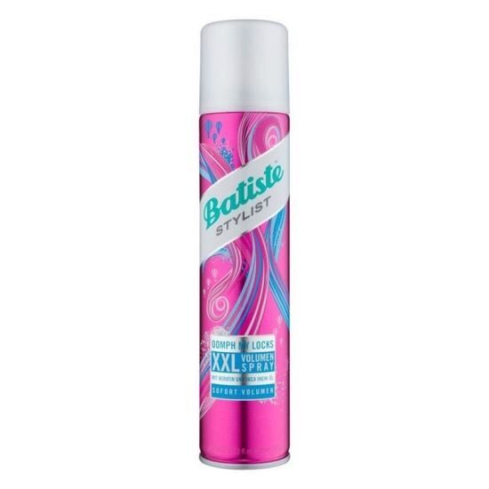 Batiste Șampon Uscat XXL Volume, Spray pentru Volum Instant și Texturare, Formulă cu Absorbție Rapidă, 200 ml
