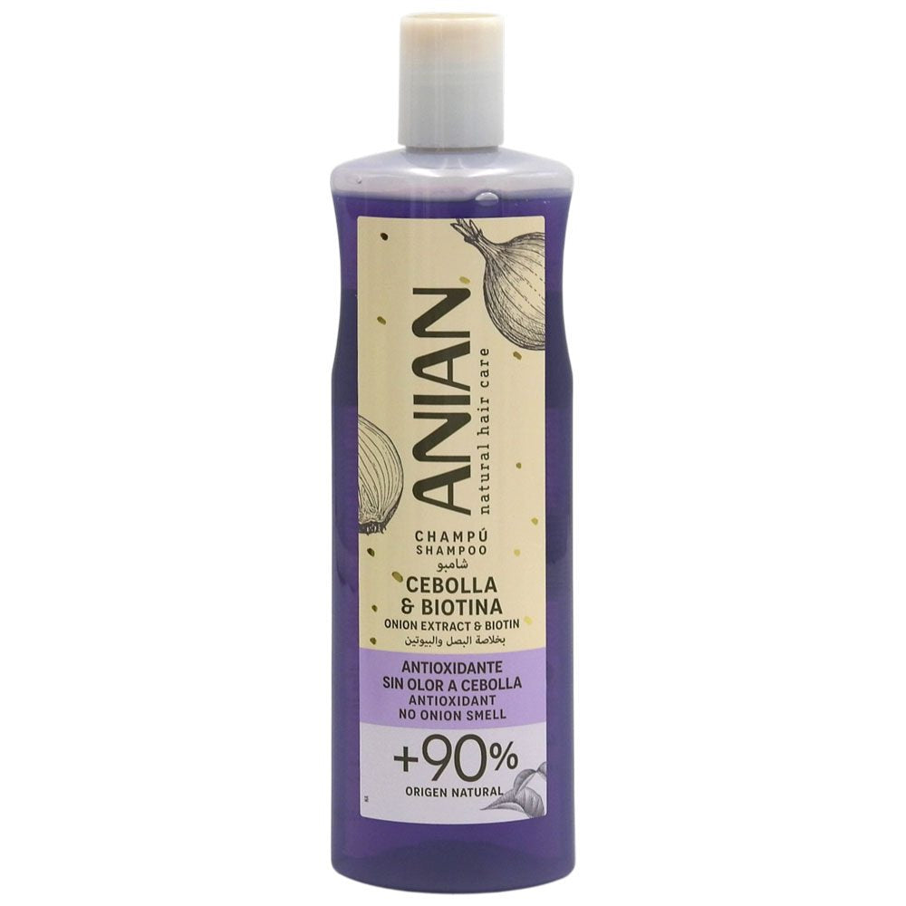 Anian Sampon Cu Extract De Ceapa Si Biotina, Formula Fortifianta Pentru Cresterea Parului, 400 ml