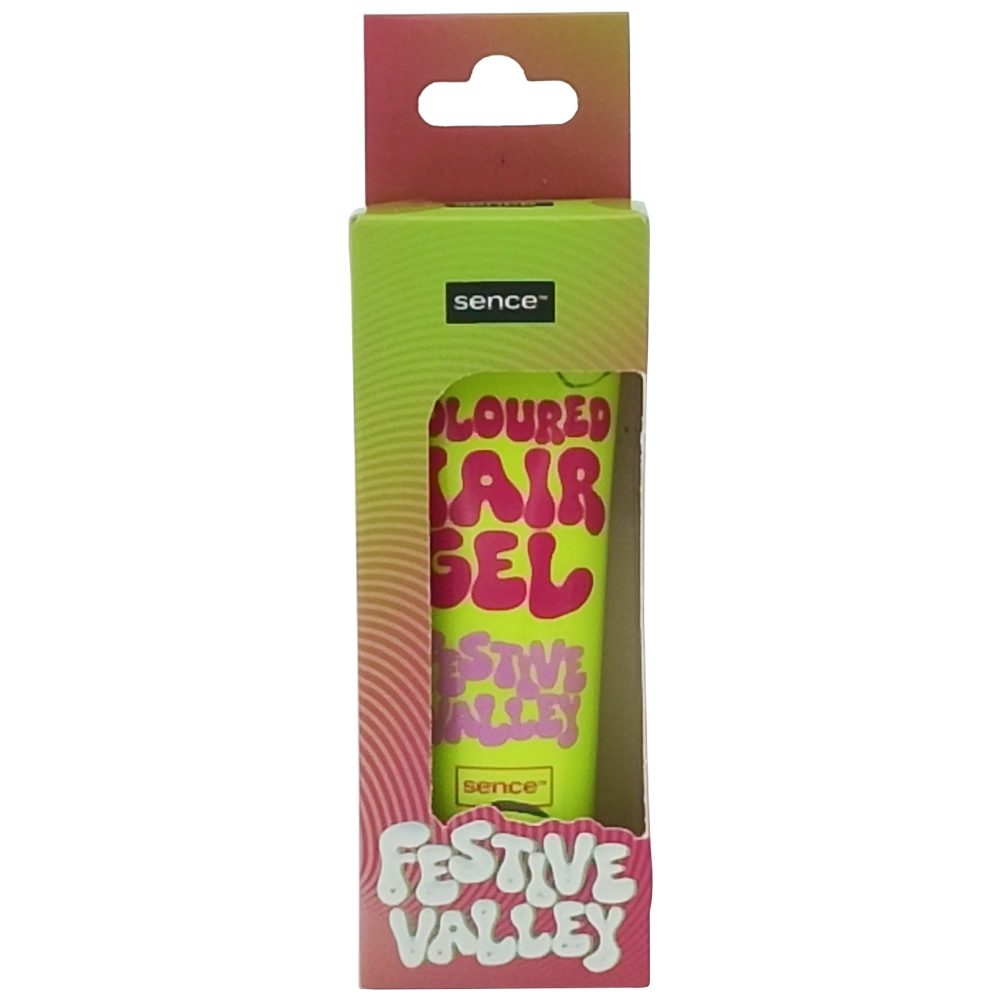 Sence Gel de Păr Colorat, Vopsea Temporară de Păr, Fixare Medie, Textură Gel, 30 ml, Diverse Culori