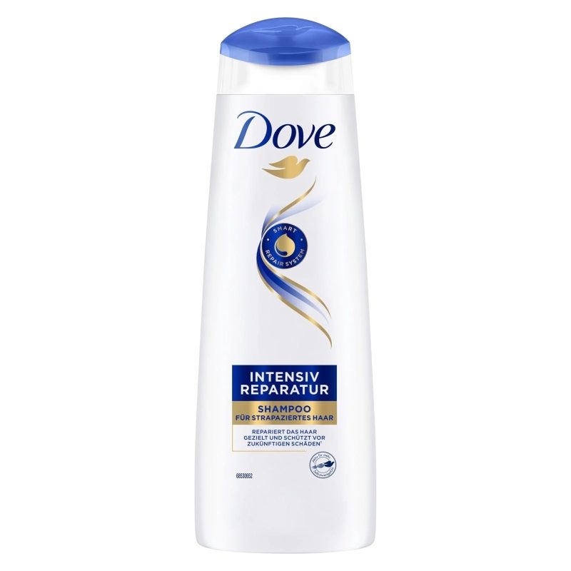 Dove Șampon Intensive Repair, Nutri-Keratin Pentru Păr Deteriorat, Formula Reparatoare, 250 ml