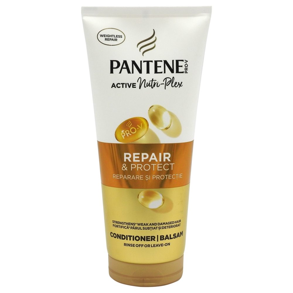 Balsam de Păr Pantene Repair & Protect, Tratament pentru Reparare și Protecție, Formulă Nutritivă, Flacon 200 ml