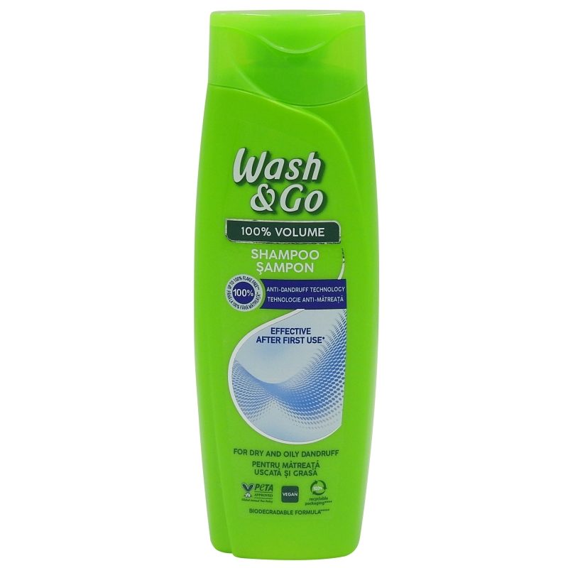 Sampon Anti-Matreata Wash & Go, Formula Nutritiva pentru Scalp Iritat, 180 ml