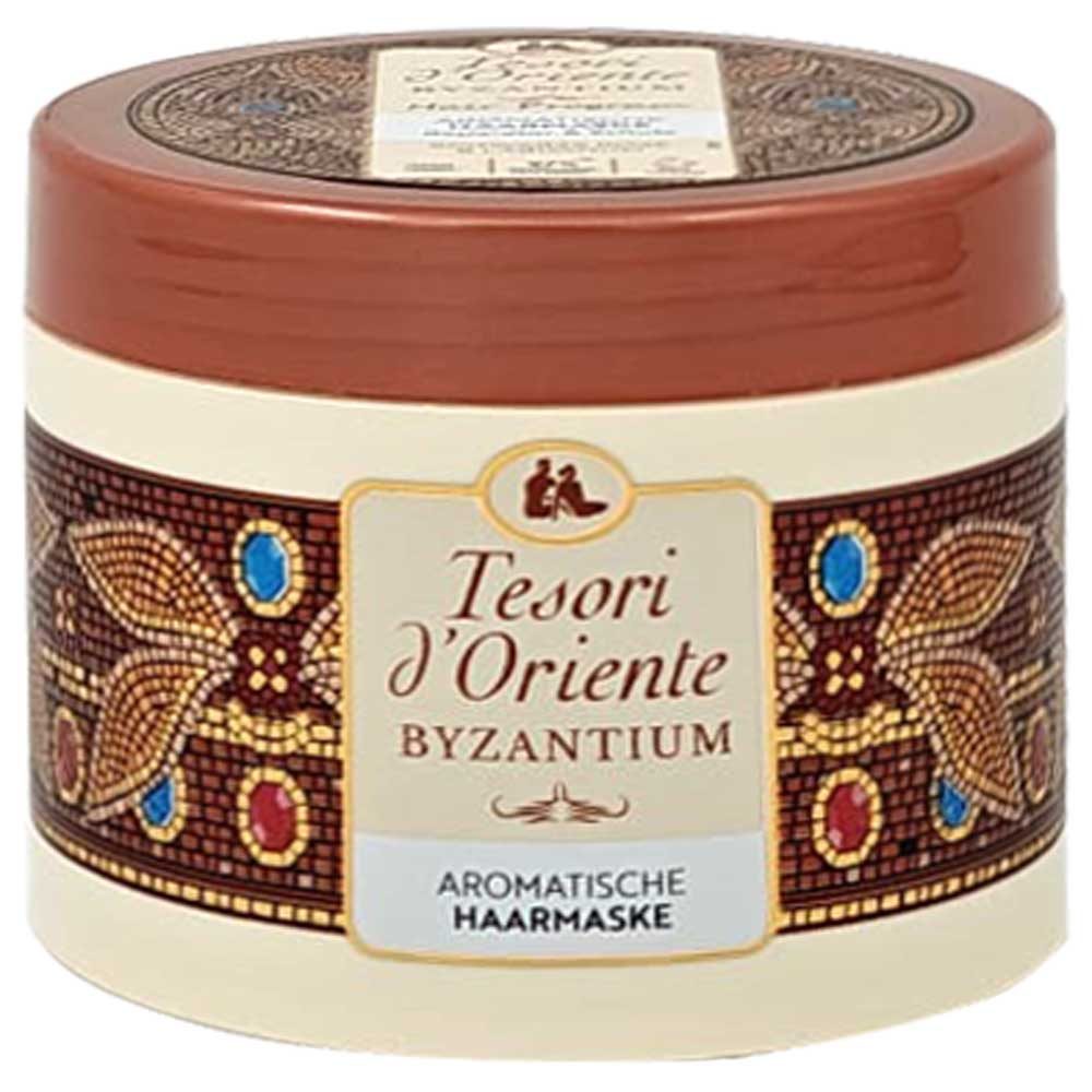 Tesori d’Oriente Masca pentru Par Hidratanta, Ritual Byzantium cu Trandafir Negru si Labdanum, Textura Cremoasa, 250 ml
