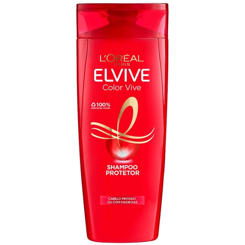 L'Oreal Paris Elseve Sampon Color Vive Pentru Par Vopsit Sau Cu Suvite, Formula Cu Elixir De In, 400 ml