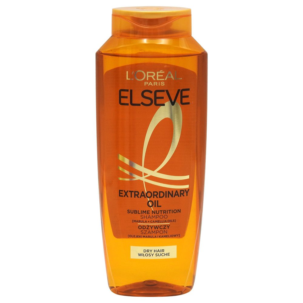 L'Oréal Paris Elseve Sampon Nutritiv, Ulei Extraordinar pentru Par Uscat, 400 ml