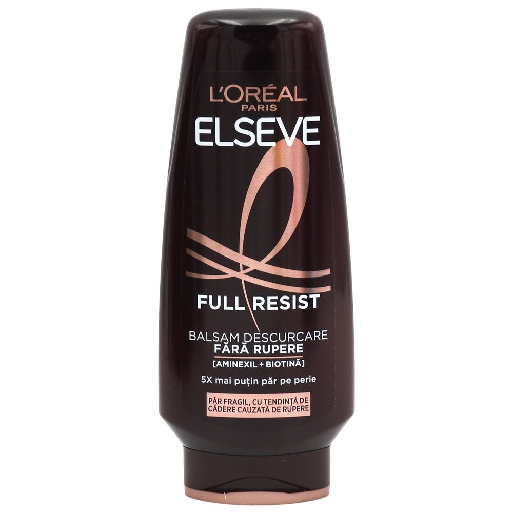 L'Oreal Paris Elseve Arginine Resist x3, Balsam Fortifiant Pentru Par Fragil Cu Tendinta De Cadere, Formula Cu Arginina Si Biotina, 200 ml