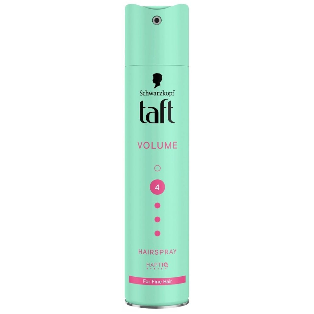 Taft Fixativ Pentru Par Volume Ultra Strong, Fixare Puternica Nivel 4, Formula Vegan fara Reziduuri, 250 ml