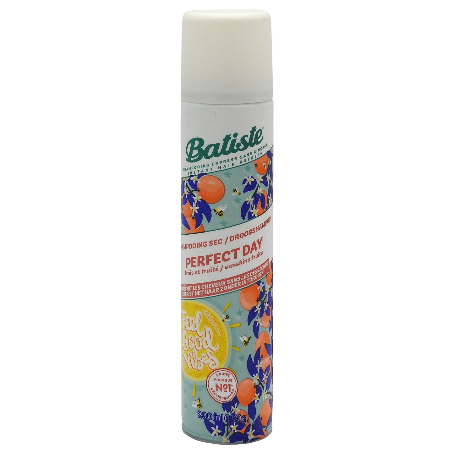 Batiste Șampon Uscat Perfect Day, Împrospătare Instantanee și Volum, Spray, 200 ml