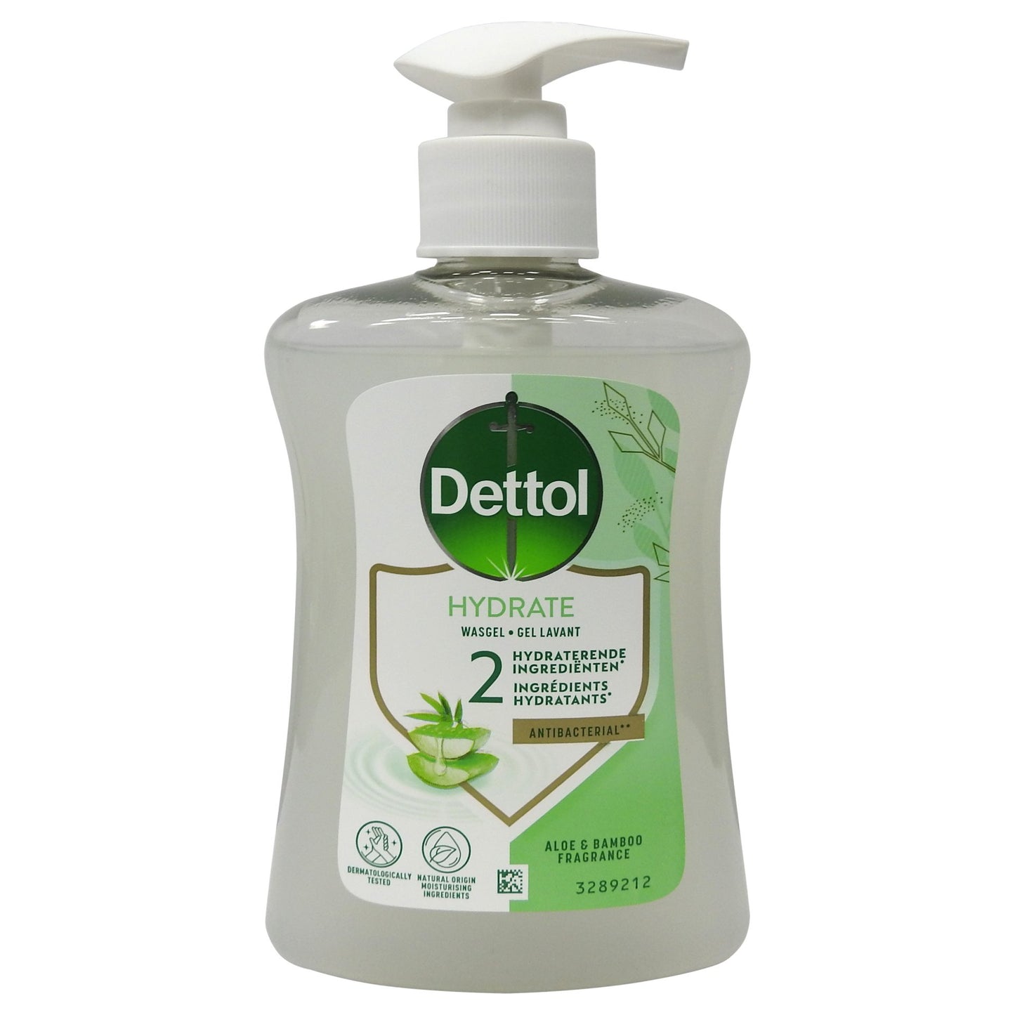 Sapun Lichid Dettol, Formula Antibacteriana Hidratanta cu Aloe Vera, Rezerva 250 ml
