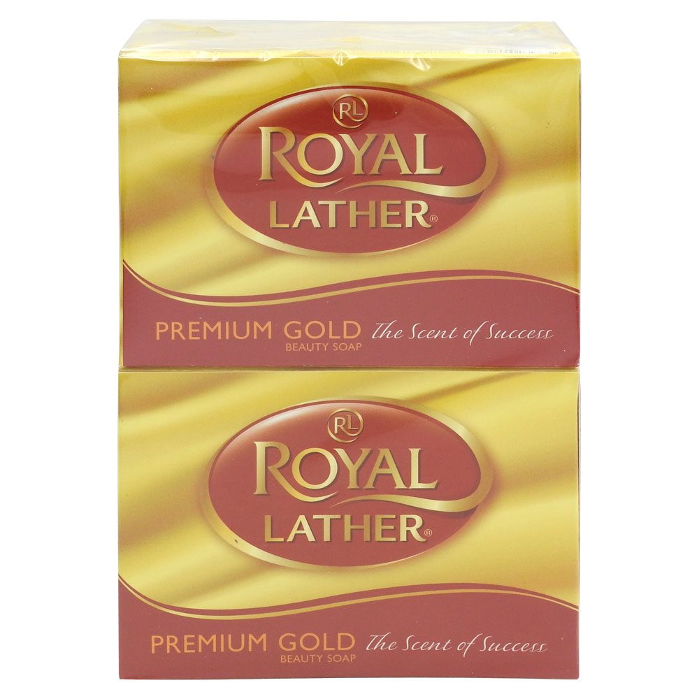 Royal Lather, Sapun Solid Premium, Curatare Delicata, 4 Bucati x 150 g