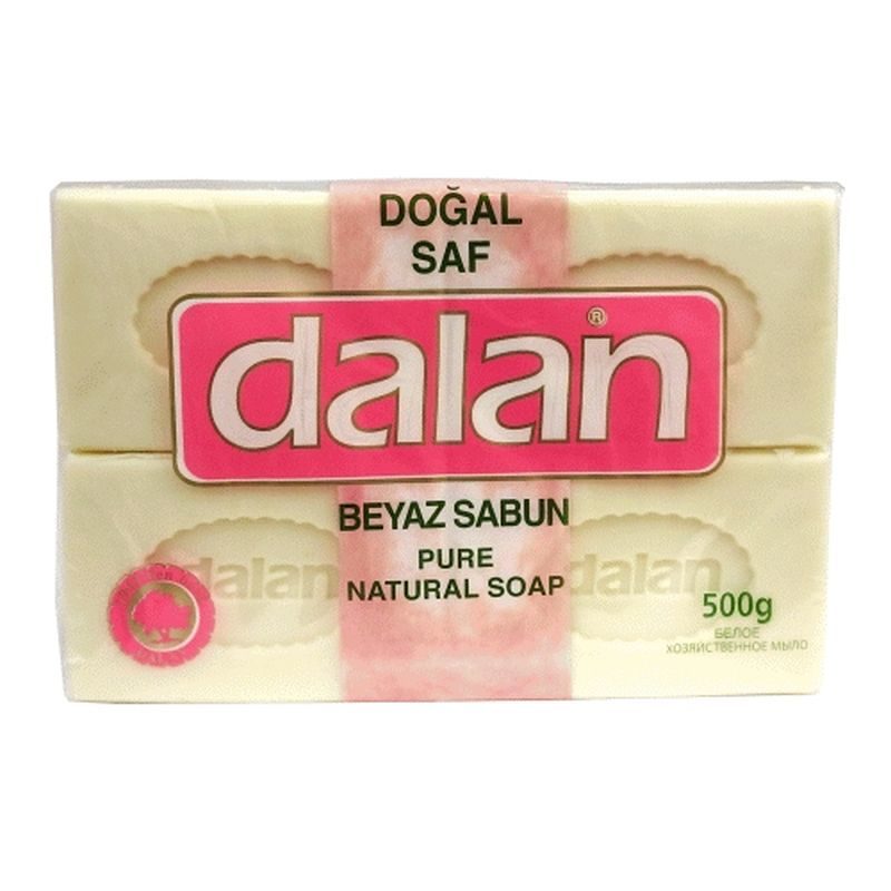 Sapun Solid Dalan pentru Spalarea Rufelor, Formula Clasica pentru Curatare, Natural, Pachet 4 Bucati x 125 g