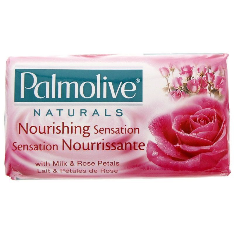 Sapun Solid Palmolive Naturals Rose Petals, Extract De Trandafir Si Lapte Hidratant, Set 6 Bucati x 90 g