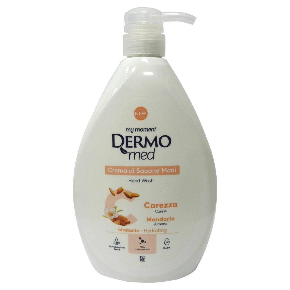 Dermomed Sapun Lichid Cu Extract De Migdale Dulci, Rezerva Bidon, Hidratant Si Catifelant, 1 L