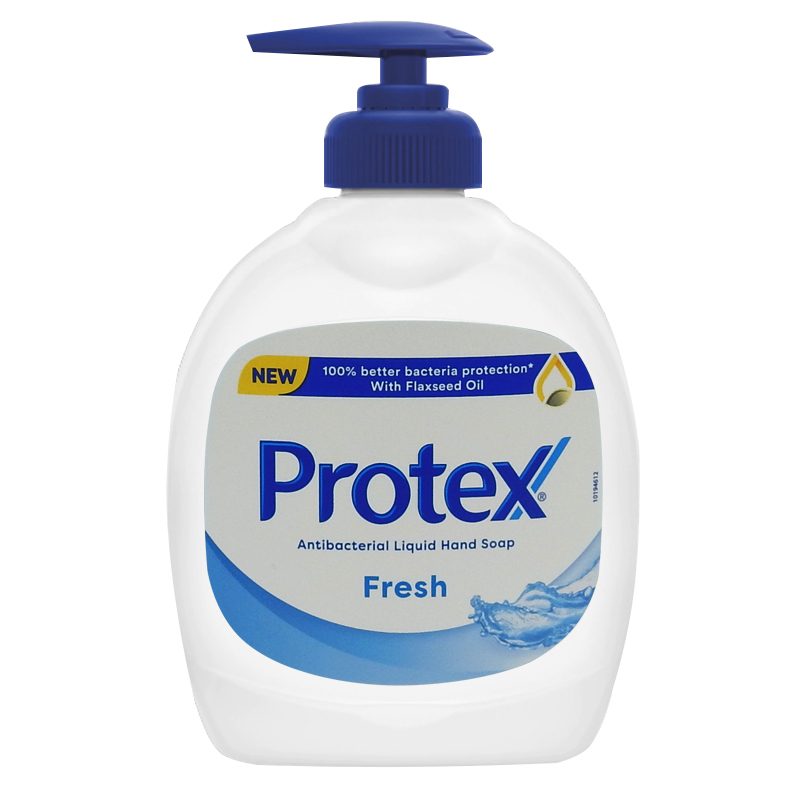 Sapun Lichid Protex Fresh, Actiune Antibacteriana, Protectie Impotriva Microbilor, Rezerva cu Pompa, 300 ml