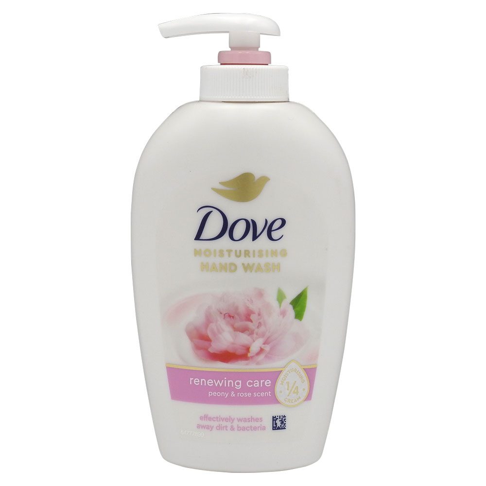 Dove Săpun Lichid, Aromă de Bujor și Trandafir, Hidratare Intensă, 250 ml