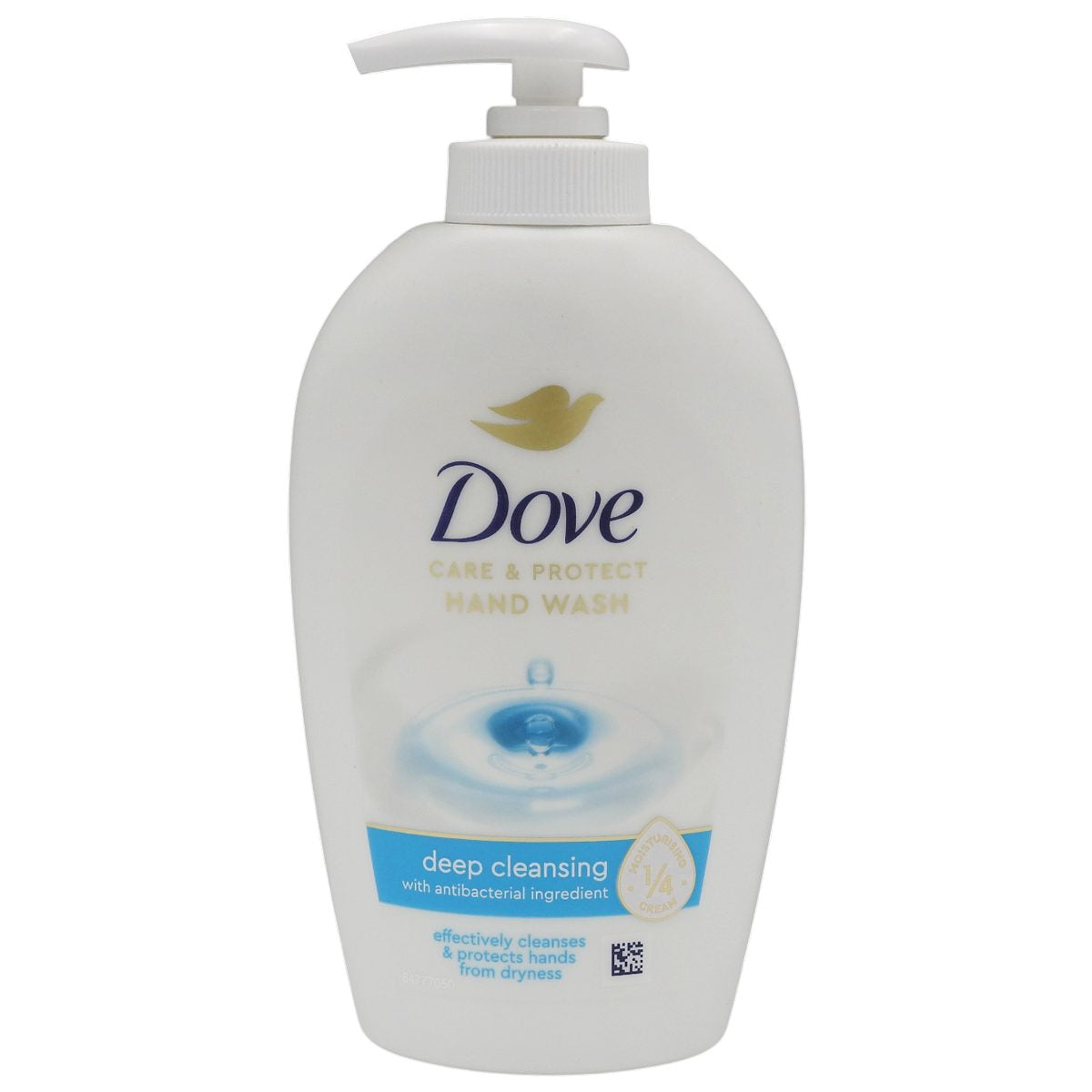 Dove Săpun Lichid Care & Protect, Formulă Antibacteriană cu 1/4 Cremă Hidratantă, 250 ml