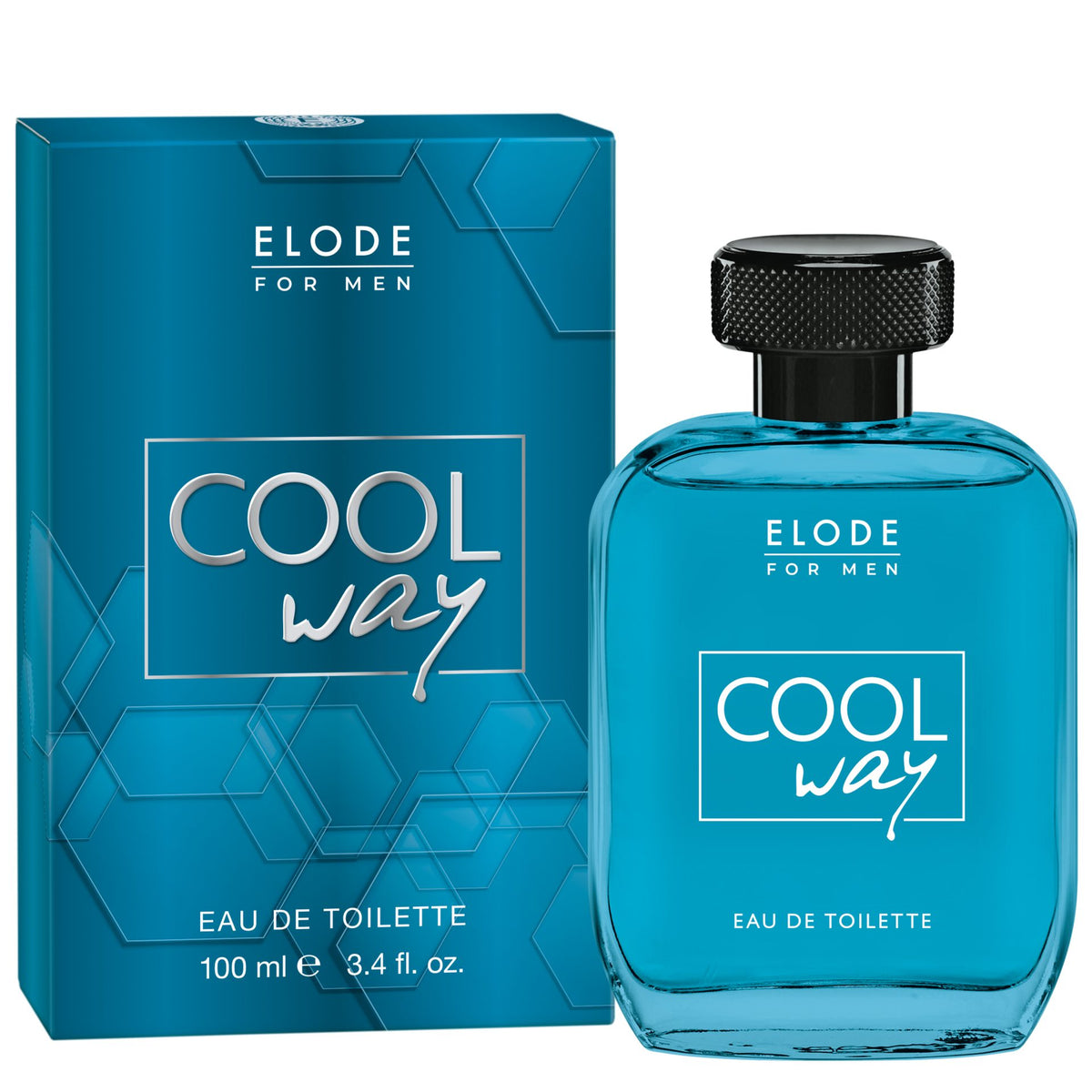 Apa de Toaleta Elode Cool Way pentru Barbati, Parfum Fresh si Revigorant, Note Moderne, 100 ml