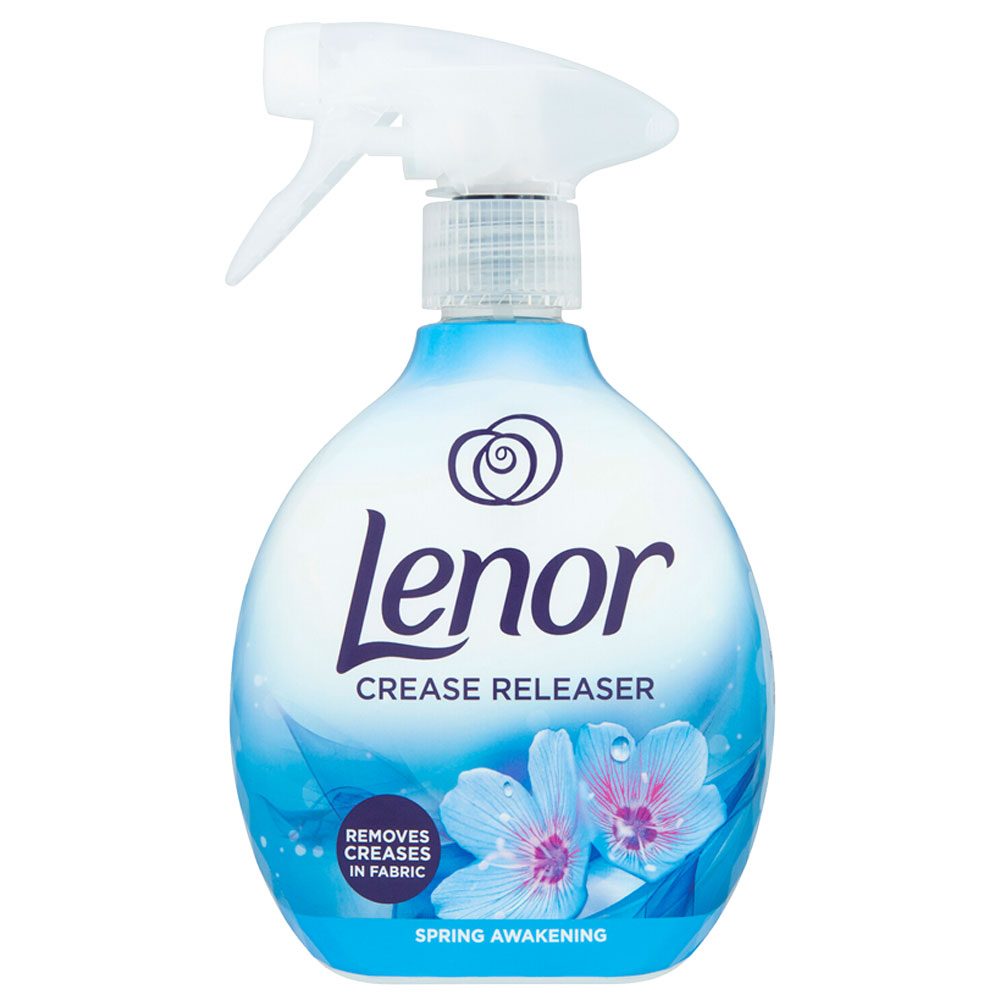 Lenor Spray Odorizant pentru Textile, Formula Antisifonare cu Pulverizare Uniforma, Aroma Spring, 500 ml