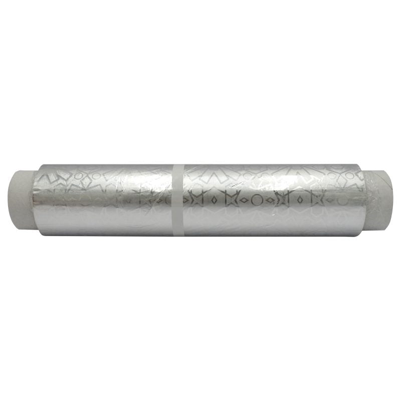 Clarina Folie Din Aluminiu Embosata, Rola Pentru Ambalare Si Protectie Alimente, Grosime Sporita Si Rezistenta, 29 cm Latime, 0.8 kg
