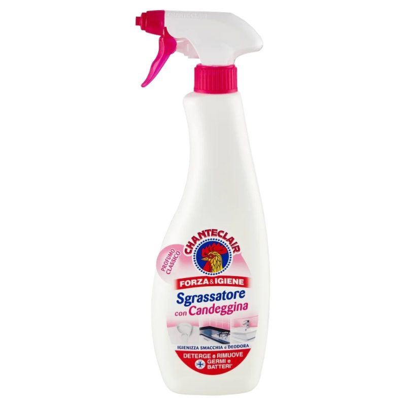 Chante Clair Degresant Universal cu Inalbitor, Spray Curatare si Dezinfectare Suprafete, Formula Degresanta Puternica, 625 ml