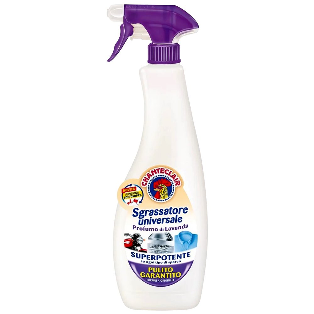 Chante Clair Degresant Universal Spray, Formula Puternica Pentru Grasime si Murdarie, Solutie Curatare Suprafete Multiple, Aroma Lavanda, 600 ml