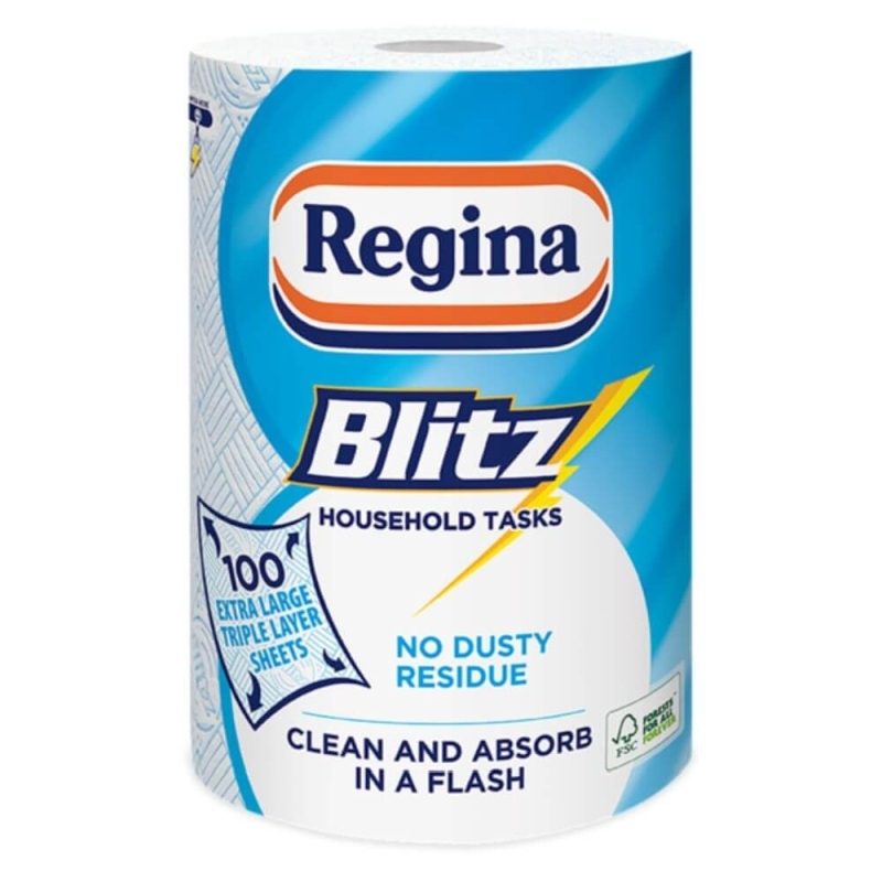 Regina Blitz Prosop de Bucătărie, Hârtie Absorbantă de Înaltă Calitate, 3 Straturi, 1 Rolă Gigantubos