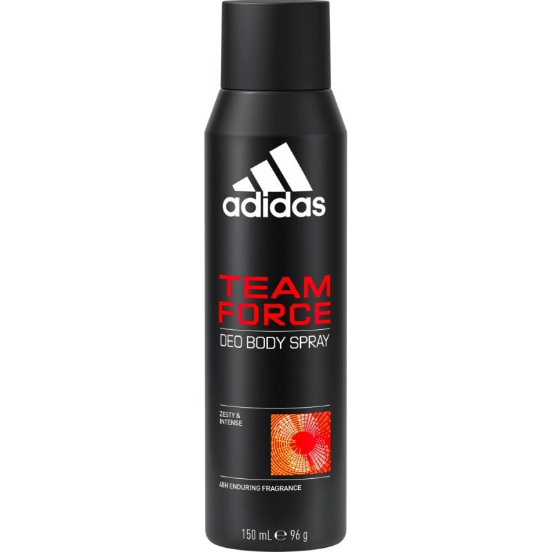 Adidas Deodorant Spray Barbati Team Force, Protectie 48 Ore, Aroma Fresh, Formula Revigoranta, 150 ml