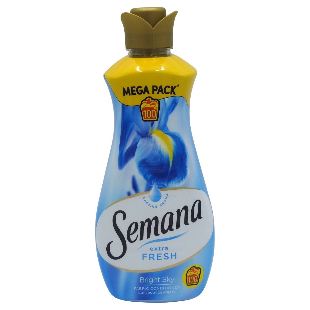 Semana Balsam pentru Rufe Concentrat, Extra Fresh Spring Bloom, Parfum de Primavara, Formula Lichida, 2 L, 100 Spalari