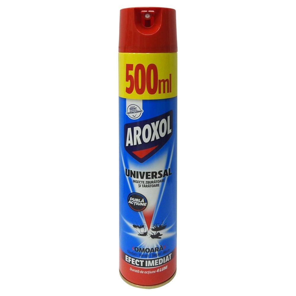 Aroxol, Insecticid Universal Spray, Clasic, 500 ml