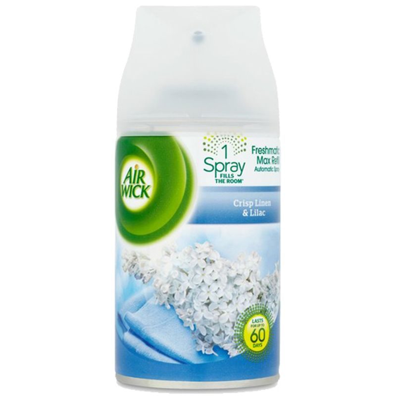 Air Wick Rezerva Odorizant Camera, Parfum Fresh Cool Linen, Compatibil Dispozitiv Automat, 250 ml