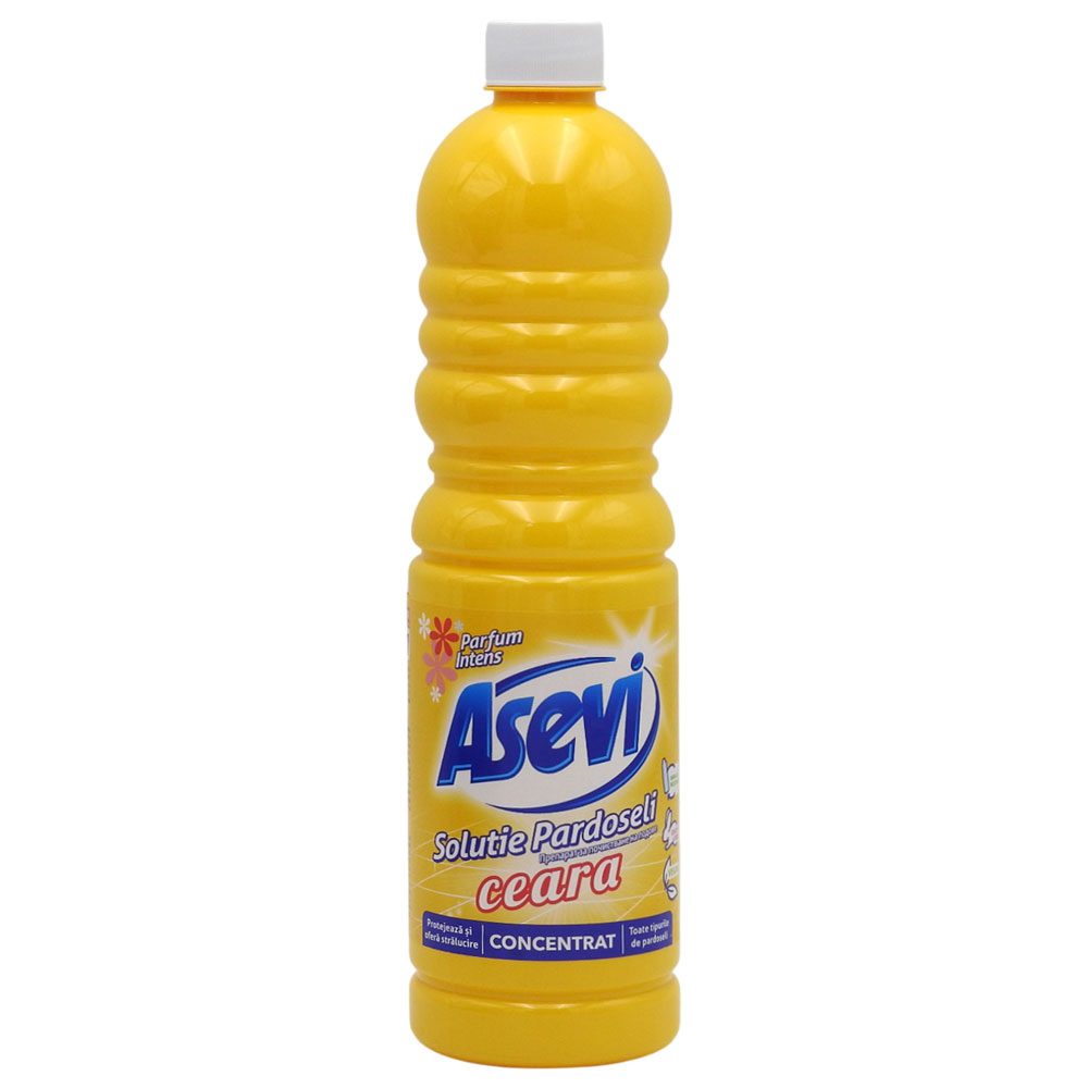 Asevi Ceara Pardoseli Parchet si Lemn, Protectie Lustru si Stralucire, Solutie Lichida, 1 L