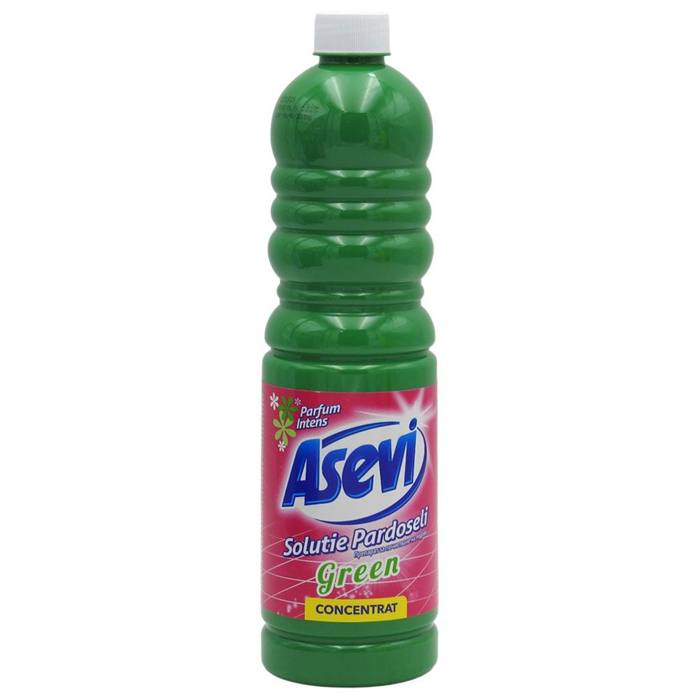Asevi Green, Detergent Pardoseli, Igienizant și Parfum de Lungă Durată, Soluție Universală, 1 L