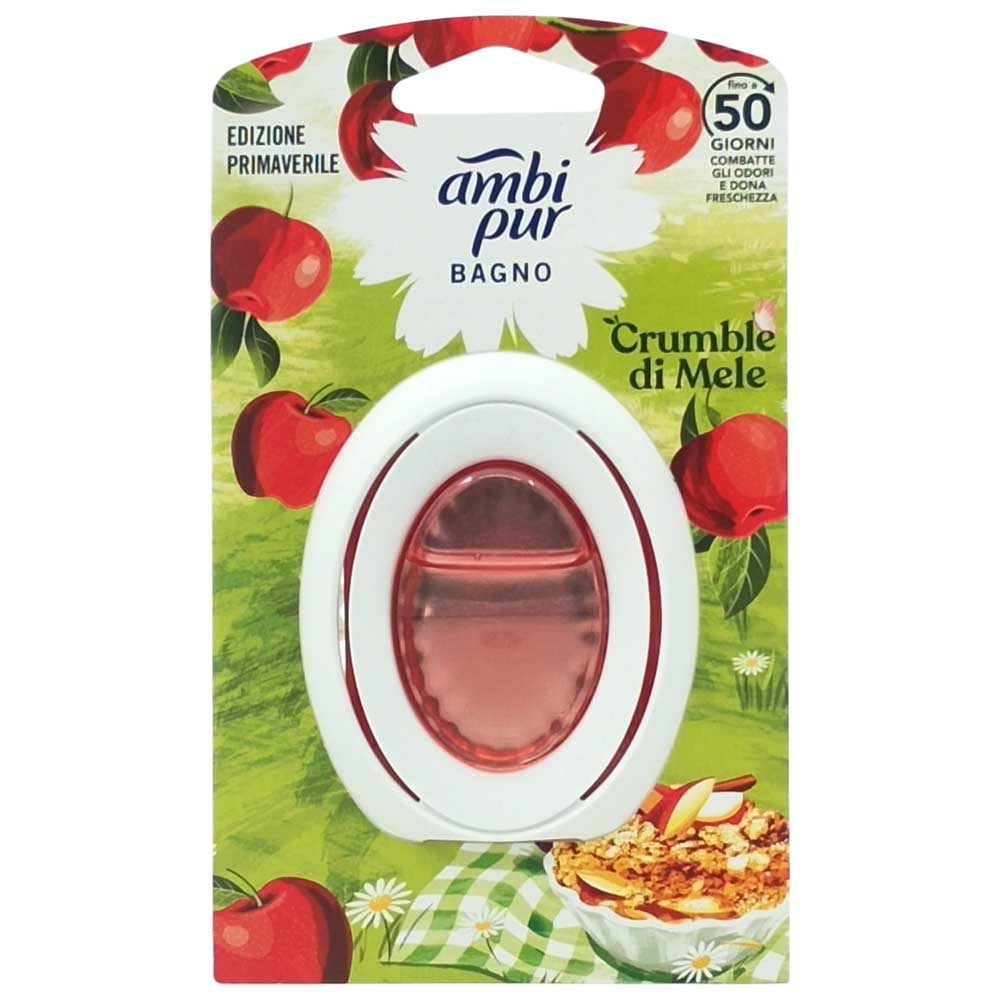 Odorizant De Baie Ambi Pur, Tehnologie Odourclear Contra Mirosurilor Neplacute, Aroma Apple Crumble, 7.5 ml