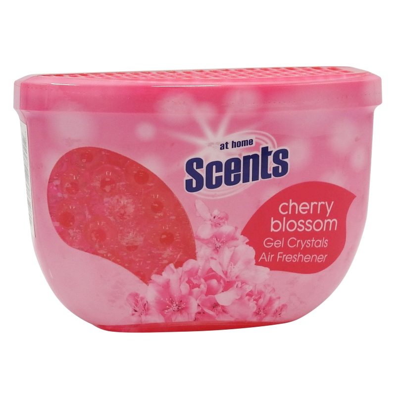 Odorizant Camera At Home, Gel Parfumat Tip Cristale, Aroma Cherry Blossom, 150 g