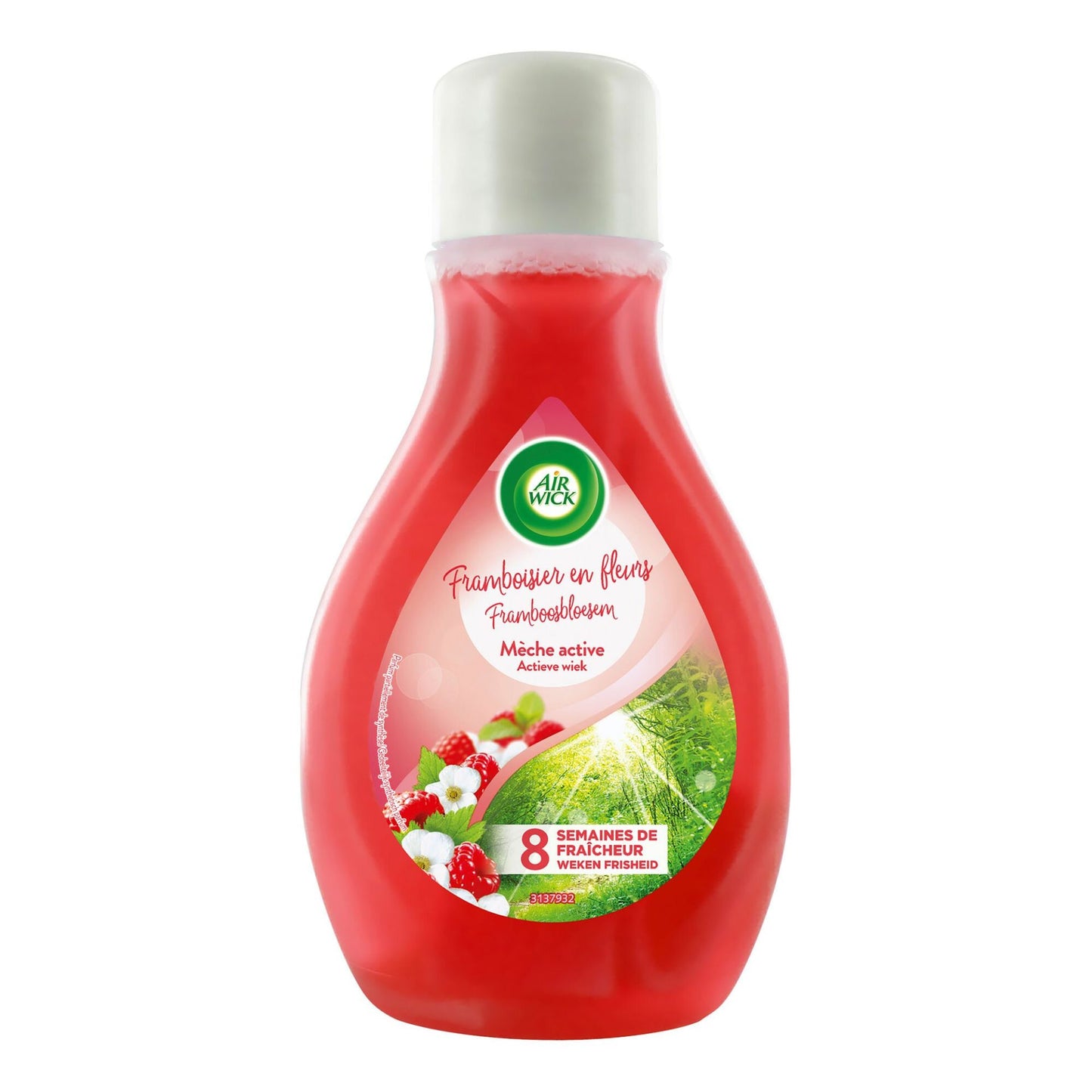 Odorizant Camera Lichid Air Wick Fresh N Up, Neutralizator Mirosuri Neplacute, Aroma Red Fruit, 375 ml