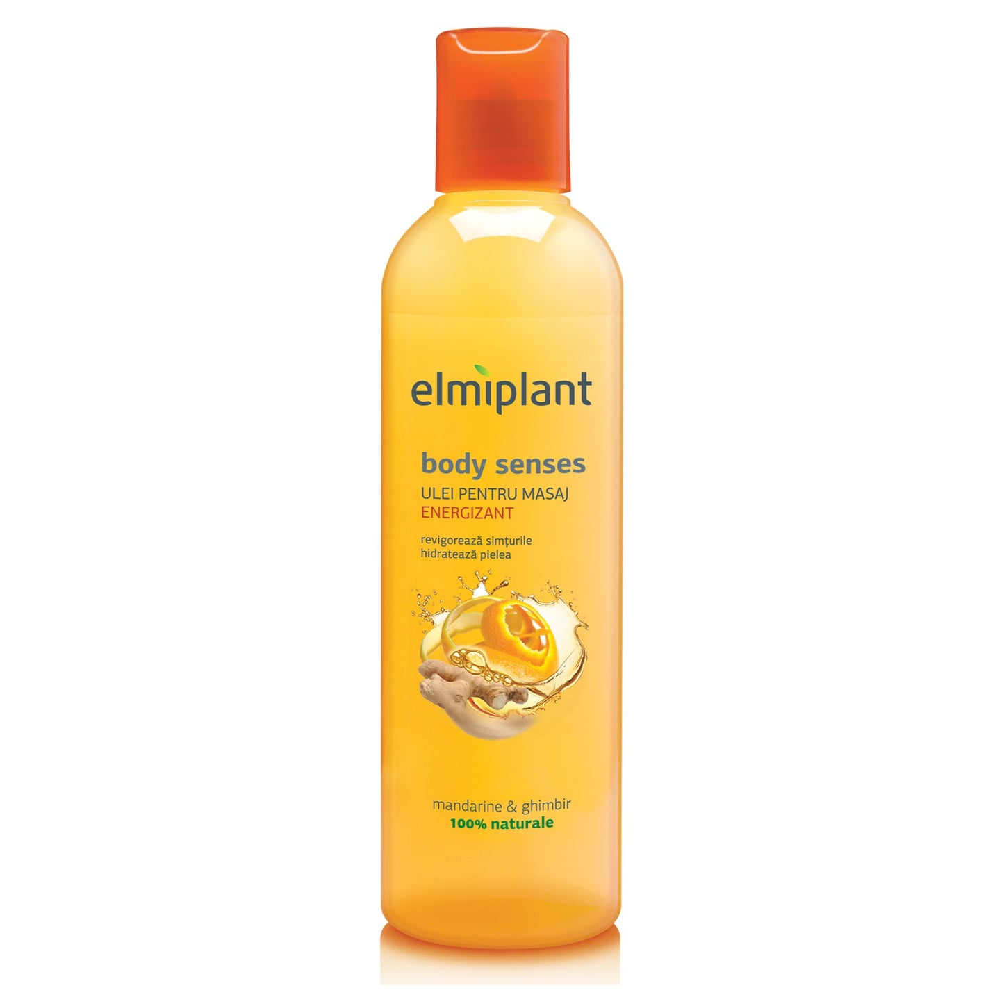 Elmiplant, Ulei Pentru Masaj Energizant, Efect Tonifiant Si Revitalizant, Formula Naturala Hidratanta, Absorbtie Rapida, 250 ml