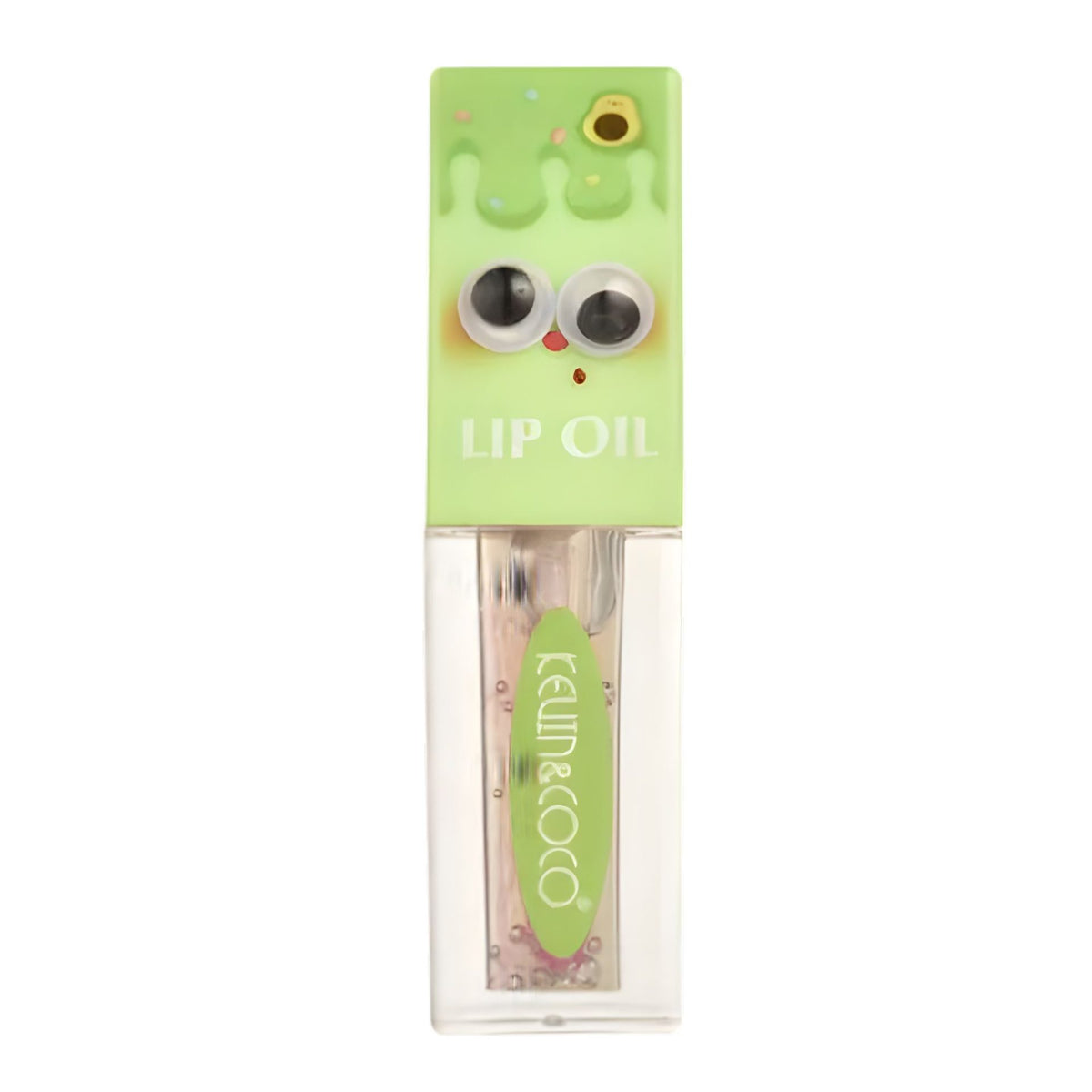 Kevin&Coco Ulei de Buze Hidratant, Luciu de Buze cu Efect Natural si Textura Usoara, Formula Non-Lipicioasa, 27.1 g, Verde