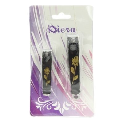 Kiera Set Unghiere 2 Piese, Otel Inoxidabil, Argintiu, Model J3