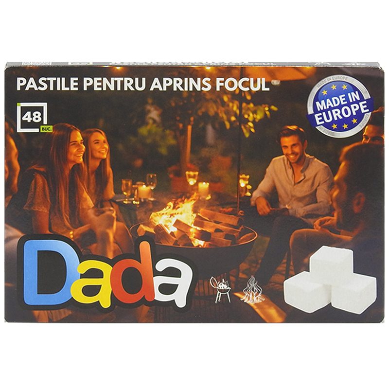 Dada Pastile Aprins Focul, Aprindere Rapidă, 48 Buc