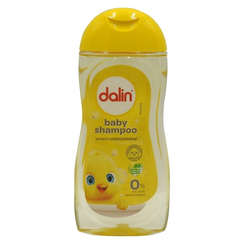 Șampon Dalin Baby Fără Lacrimi, Formulă Delicată Pentru Copii, Hipoalergenic, 200 ml