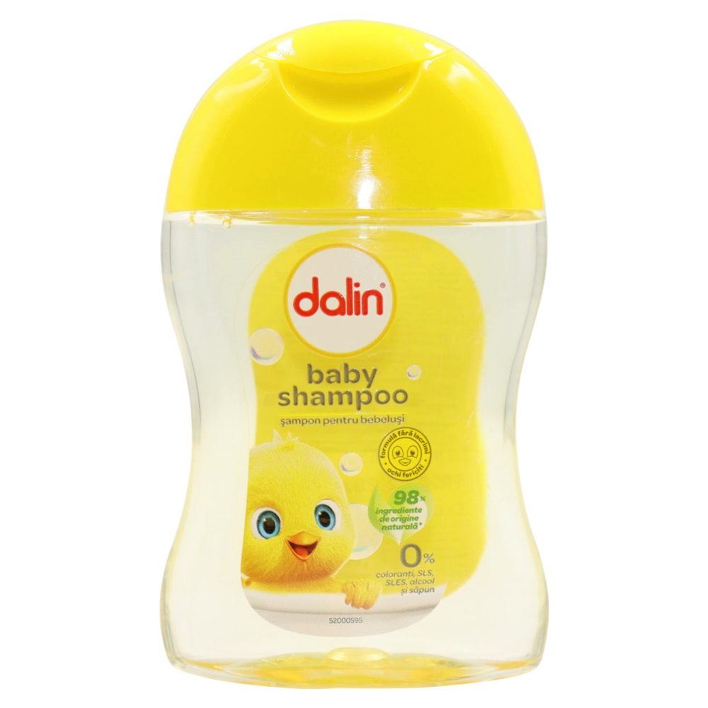 Sampon Dalin Baby Fara Lacrimi, Formula Delicata Pentru Copii, Hipoalergenic, 100 ml
