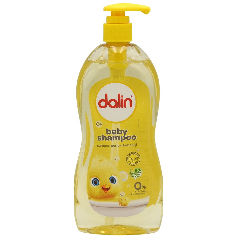 Sampon Dalin Baby, Formula Fara Lacrimi, Curatare Delicata, Testat Dermatologic, 700 ml