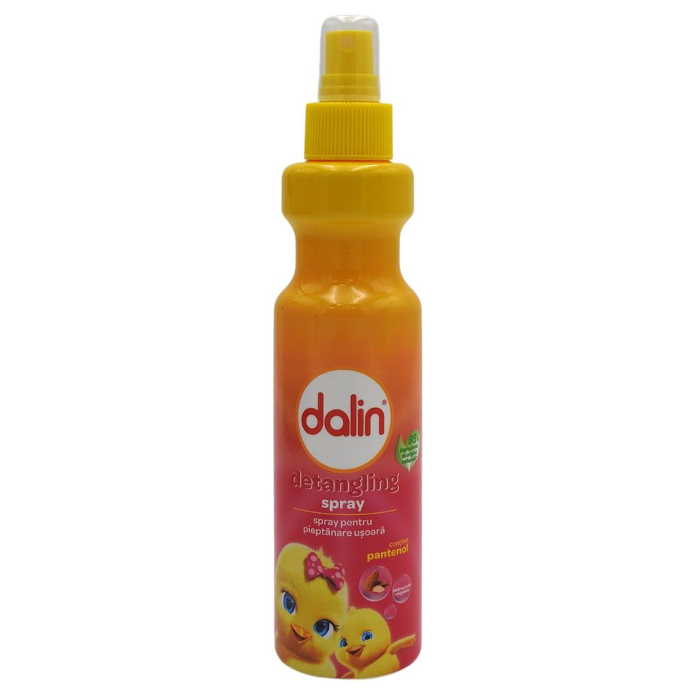 Dalin Spray Pentru Pieptănare Ușoară, Descâlcire Rapidă Fără Clătire, Formulă Delicată, 200 ml